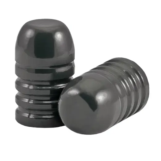 Olověné střely ARES ráže .50, diametr .501, hmotnost 400grs. Tvar střely RN FP FB. EPRX - spodek střely není lakovaný.