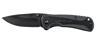 Zavírací nůž SWSA12 Blk Alum S.A. Blk 3.25" Zavírací nůž Smith & Wesson 1084304 SWSA12 Blk Alum S.A. Blk 3.25"