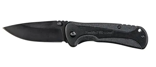 Zavírací nůž SWSA12 Blk Alum S.A. Blk 3.25" Zavírací nůž Smith & Wesson 1084304 SWSA12 Blk Alum S.A. Blk 3.25"