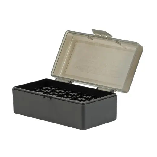 Krabička na náboje 38 Special / 357 Magnum - B#403 Smoke Krabička na 50ks nábojů 38 Special / 357 Magnum