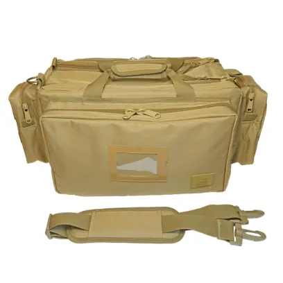 Střelecká taška na pistoli, kterou využijete jak při tréninku tak i na závodech (především IPSC). Množství úložného prostoru. Molle systém.