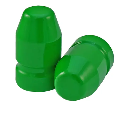 Olověné střely ARES ráže .40, diametr .401, hmotnost 200grs. Tvar střely FP BB. EPRX - spodek střely není lakovaný.