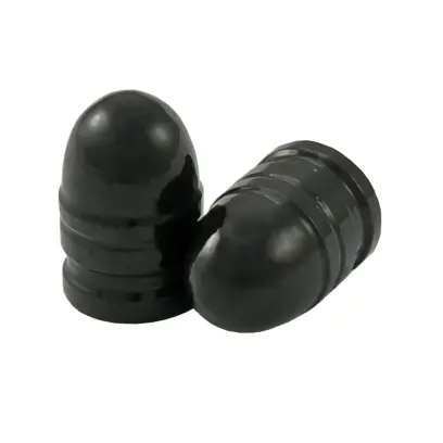 Olověné střely ARES ráže .32, diametr .313, hmotnost 78grs. Tvar střely RN BB. EPRX - spodek střely není lakovaný.