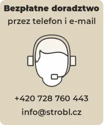 Bezpłatne Doradzdwo przez telefon i email dla klientów firmy STROBL.CZ
