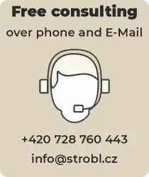 Free consulting over phone and email for STROBL.CZ customers.