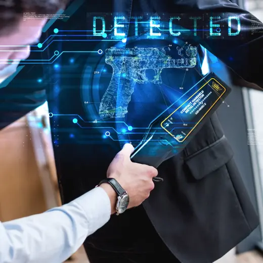 UZI Handheld Metal Detector Pro