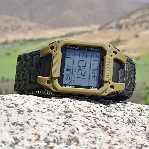 HUMVEE Recon Digital Watch - Olive Drab